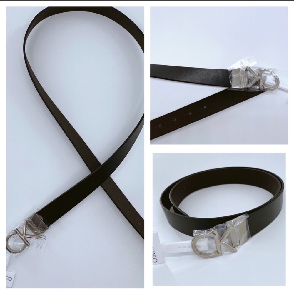 Calvin Klein Twist reversible belt Size XL